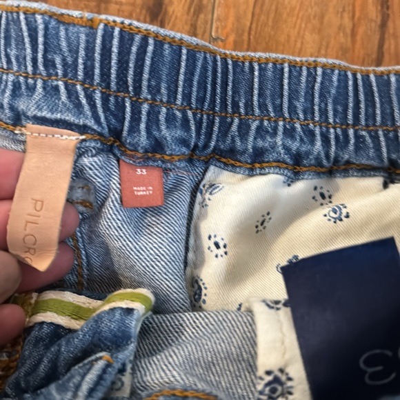 Anthropologie Pilcro Cropped High Rise Medium Wash Jeans - Picture 2 of 4